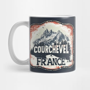 Courchevel France Mug